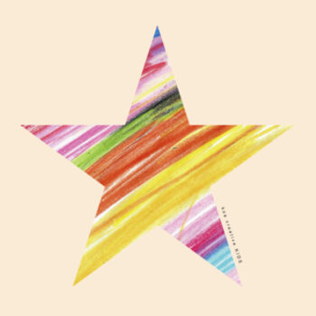 Rainbow Range - Shine Bright Little Star - Drawstring Backpack Design